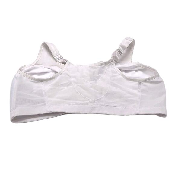 GLAMORISE MagicLift Front-Close No Wire Posture Bra US 40G UK 40F White Magic - Picture 4 of 9